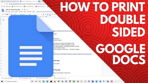 how to double side print on google docs and explore the future of digital printing